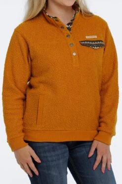 Women's Cinch Polar Fleece Pullover #MAK9817001 -Outlet Cowgirl Closet Store 0a15fda93e58451acf38f7544ce02aeb