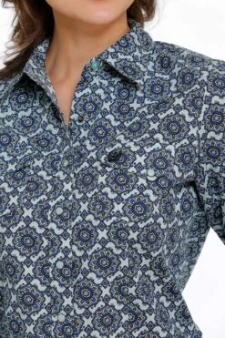 Women's Cinch Button Down Shirt #MSW9201037 -Outlet Cowgirl Closet Store 0a7ffc4a9da24e46e7a85f8960f2401a