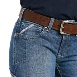 Women's Ariat Rebar DuraStretch Raven Boot Cut Jean #10032461 -Outlet Cowgirl Closet Store 0cb193c50def2de47d6671a932245e37