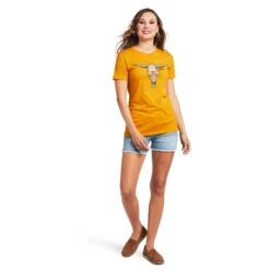 Women's Ariat Sunglass Skull T-Shirt #10039975 -Outlet Cowgirl Closet Store 0d6846b667b7a2da2b4cc033e1bf93ef