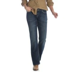Women's Wrangler Shiloh Dark Wash Jean #WRS40TA -Outlet Cowgirl Closet Store 1215625e561ddb71032fd67f81c4b02e