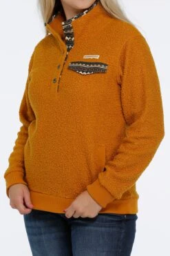 Women's Cinch Polar Fleece Pullover #MAK9817001 -Outlet Cowgirl Closet Store 1289209f34217ebf9ef9c209e9ca6565