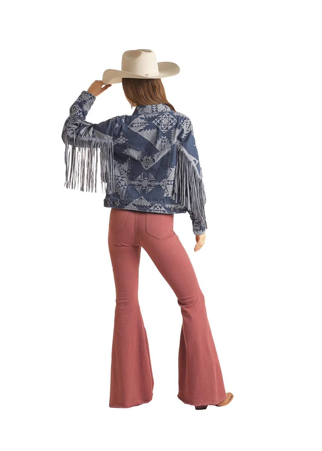 Women's Rock & Roll Cowgirl Denim Jacket #RRWD92RZQC 2 Women's Rock & Roll Cowgirl Denim Jacket #RRWD92RZQC - Image 2