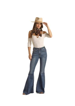 Women's Rock & Roll Cowgirl Bell Bottom #RRWD7HRZQK -Outlet Cowgirl Closet Store 24102d06571863448d28ae2ee55d106a