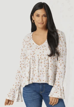 Women's Wrangler Babydoll Blouse #112327222
