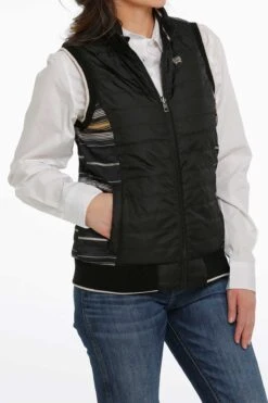 Women's Cinch Quilted Vest #MAV9887001BLK -Outlet Cowgirl Closet Store 268a8c993f21de42986b4f8fa20d0dea