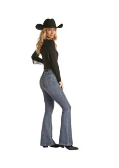 Women's Rock & Roll Cowgirl Flare Jean #RRWD6HR0G2