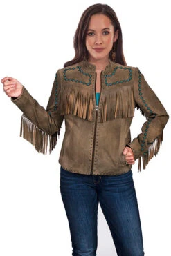 Women's Scully Leather Western Jacket #L1071-248