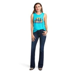 Women's Ariat Wandering Tank #10039822 -Outlet Cowgirl Closet Store 3200f2dd5751242c439c90e8e1c78990