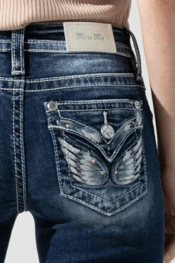 Women's Miss Me Bootcut Jean #M3080B32 -Outlet Cowgirl Closet Store 365aa825021b3b05d926cfa139c4bbea