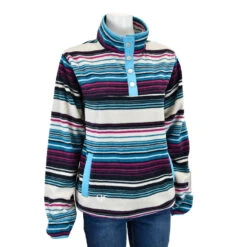 COWBOY HARDWARE Women's Cowgirl Hardware Polar Fleece Pullover #273348-390-W
