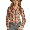 Women's Rock & Roll Cowgirl Snap Front Shirt #RRWSOSRZ0Z