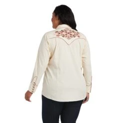 Women's Ariat R.E.A.L. Georgia Snap Front Shirt #10040708X -Outlet Cowgirl Closet Store 4734d0dfe7aa3df7f2541416574e8313