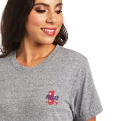 Women's Ariat Singing The Blues T-Shirt #10040511 -Outlet Cowgirl Closet Store 542aef35f507ce6cb88dab4016777ecb