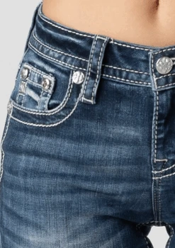 Women's Miss Me Winged Independence Bootcut Jean #M3849B -Outlet Cowgirl Closet Store 650726ef6e630cdec25d38329918ebac
