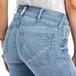 Women's Ariat R.E.A.L. Perfect Rise Regina Flare Jean #10040503 -Outlet Cowgirl Closet Store 7012a66003df04b0a916b3c8161a0a87