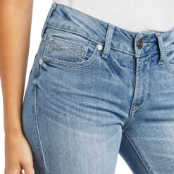 Women's Ariat R.E.A.L. Perfect Rise Regina Flare Jean #10040503 -Outlet Cowgirl Closet Store 71ed6e32ff685f9cd9071371ad6424fa