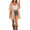 Women's Rock & Roll Cowgirl Kimono #B4K9903