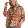 Women's Rock & Roll Cowgirl Shirt Jacket #RRWO92R03R