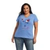 Women's Ariat REAL Tropic Steerhead T-Shirt #10040533X