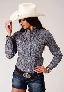 Women's Roper Button Down Shirt #03-050-0325-4012WI