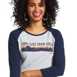Women's Ariat REAL Long Live T-Shirt #10039779