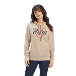 Women's Ariat REAL Shield Logo Hoodie #10041660X