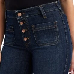 Women's Ariat Slim Trouser Gabriella Wide Leg Jean #10042217 -Outlet Cowgirl Closet Store 94cbaae1643b855dc21a5ad12347b217