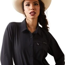 Women's Ariat VentTEK Stretch Button Down Shirt #10043494