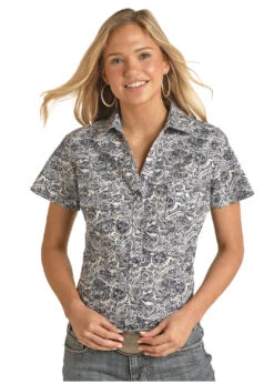 Women's Rough Stock Snap Front Shirt #RSWS1SR0NF