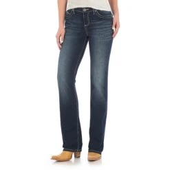 Women's Wrangler Q-Baby Ultimate Riding Jean #WRQ20NR -Outlet Cowgirl Closet Store WRQ20NR BF01 SWBB PRD