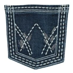 Women's Wrangler Shiloh Dark Wash Jean #WRS40TA -Outlet Cowgirl Closet Store a4621aa6b5a680e73dd950731168c507