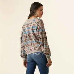 Women's Ariat Rainbow Vista Sweatshirt #10041669 -Outlet Cowgirl Closet Store ab6b29a887cd625f00c6014c5039dc8c