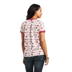 Women's Ariat Yuma Ringer T-Shirt #10039531-C -Outlet Cowgirl Closet Store ac0a633fe67cc3dec6d66352c55911b9