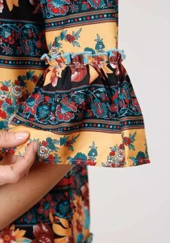 Women's Roper Gypsy Queen Dress #03-057-0590-1003BU -Outlet Cowgirl Closet Store b31a7590f8ec62d1a7296dae08bbb3da