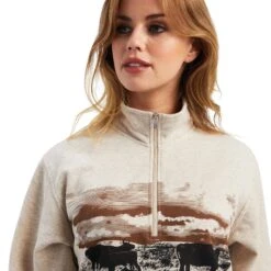 Women's Ariat REAL Scenic 1/2 Zip Sweatshirt #10041811X -Outlet Cowgirl Closet Store b443c9da1f1e15f48a7777d80f93bb27 f4afbd6f 1857 43e4 9bcc dae2647e5dd4