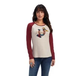 Women's Ariat REAL Ropey Rose T-Shirt #10041343