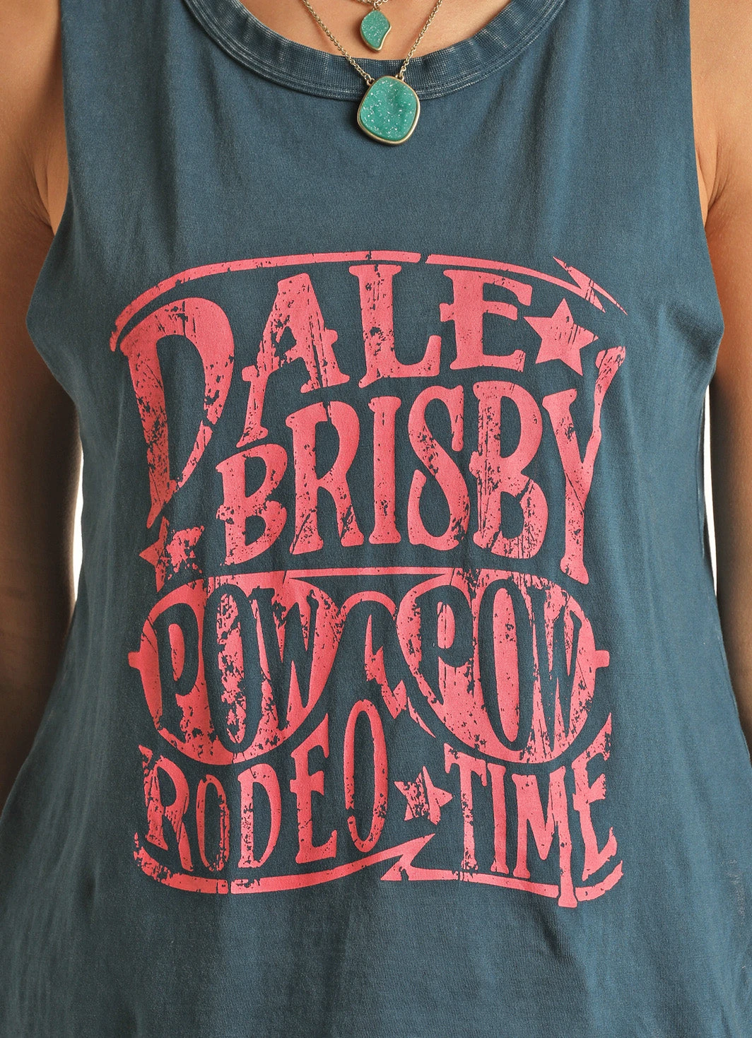 Women's Rock & Roll Cowgirl Dale Brisby Tank #RRWT20RZMZ 2 Women's Rock & Roll Cowgirl Dale Brisby Tank #RRWT20RZMZ - Image 2
