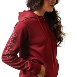 Women's Ariat 1/2 Zip Tek Hoodie #10043448