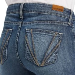 Women's Ariat Slim Trouser Daphne Wide Leg Jean #10041106 -Outlet Cowgirl Closet Store bf02e576cb554e0663379297cab6c0a5