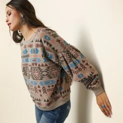 Women's Ariat Rainbow Vista Sweatshirt #10041669 -Outlet Cowgirl Closet Store bfb78d091567c769915e0dc957a4c189