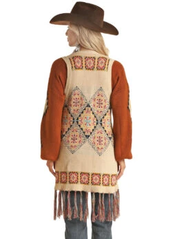 Women's Powder River Sweater Vest #PRWO38RZXA -Outlet Cowgirl Closet Store c0d29526a3b7f8e6bd041f4afa5071f4