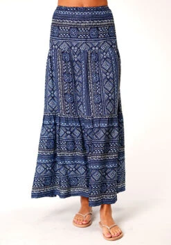 Women's Roper Skirt #03-060-0590-5025BU -Outlet Cowgirl Closet Store c2492e66ead8a90c5ac222e0b72ca018