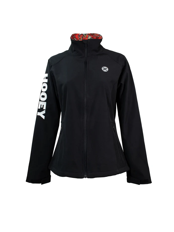 Women's Hooey Softshell Jacket #HJ105BK 1 Women's Hooey Softshell Jacket #HJ105BK