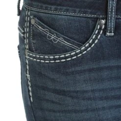 Women's Wrangler Shiloh Dark Wash Jean #WRS40TA -Outlet Cowgirl Closet Store c4faa1b10008bcac980d7a7b8323e193