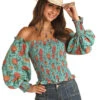 Women's Rock & Roll Cowgirl Blouse #RRWT51R0V9