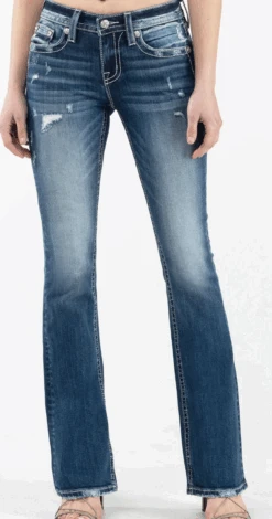 Women's Miss Me Good Vibrations Bootcut Jean #M3742B6 -Outlet Cowgirl Closet Store cf820fbc203220d86e5c79c461a0f228