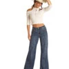Women’s Rock & Roll Cowgirl Palazzo Flare Jean #RRWD8HR0SA