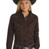 Women's Rough Stock Snap Front Shirt #RSWSOSR0F2