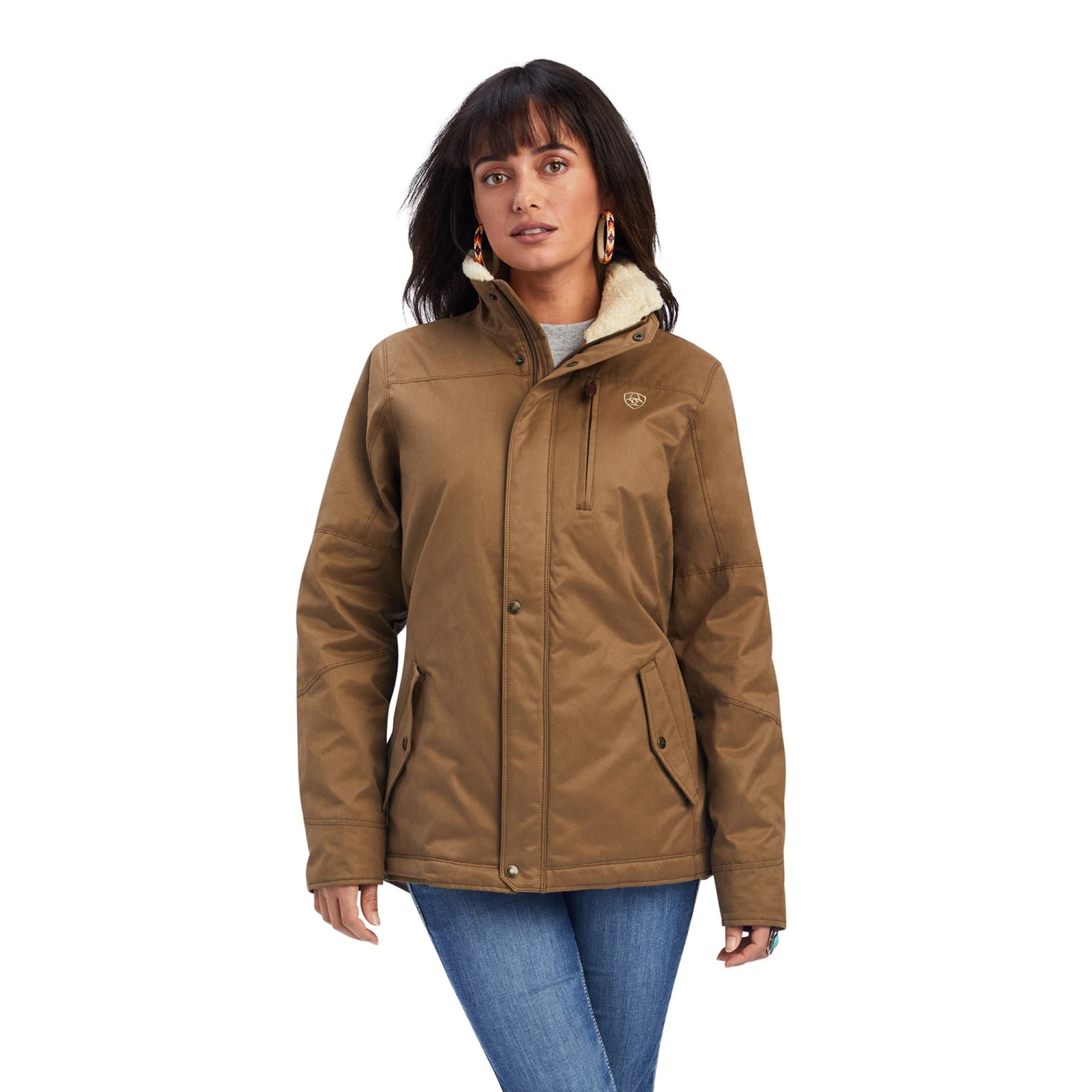 Women's Ariat Grizzly Insulated Jacket #10041587 1 Women's Ariat Grizzly Insulated Jacket #10041587